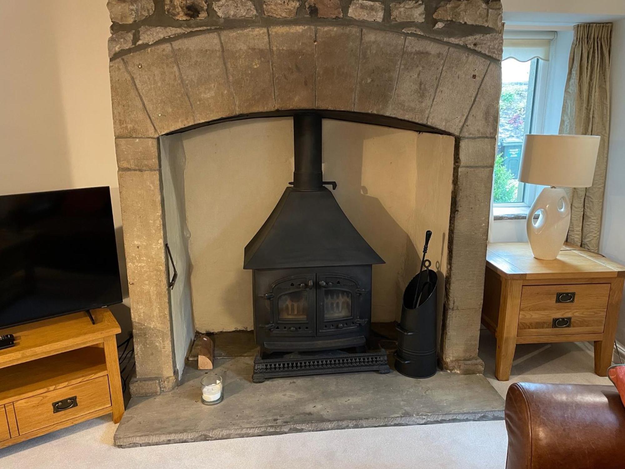 Ashfield House Ξενοδοχείο Grassington Δωμάτιο φωτογραφία The fireplace in the living room